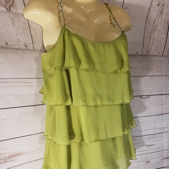 2 for 15 Lapis Green Layered Tank Top - Picture 2 of 7